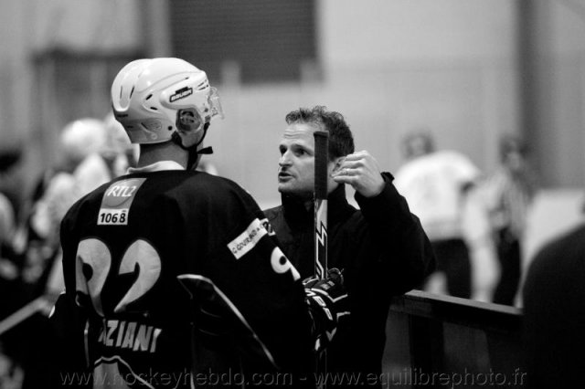 Photo hockey reportage PO D3 : play-off : Des Hiboux trop tendres