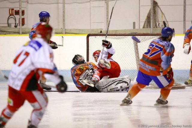 Photo hockey match Clermont-Ferrand - Amnéville le 03/03/2012