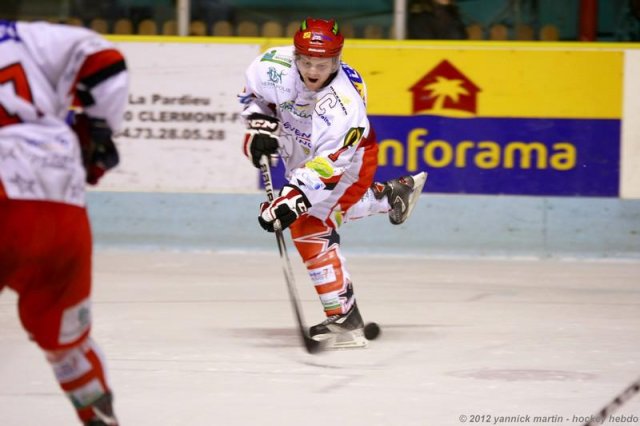 Photo hockey match Clermont-Ferrand - Amnéville le 03/03/2012