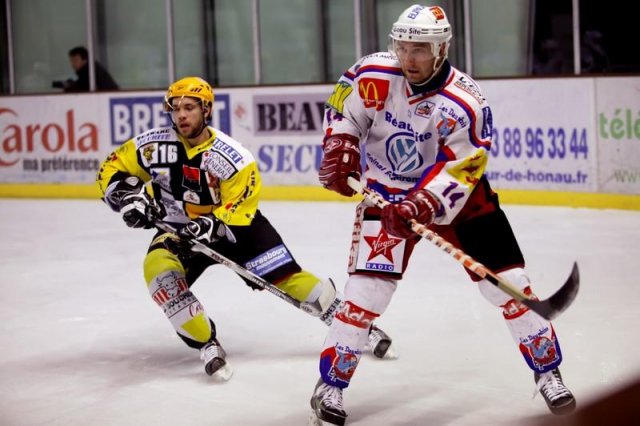 Photo hockey match Strasbourg  - Epinal  le 16/02/2008