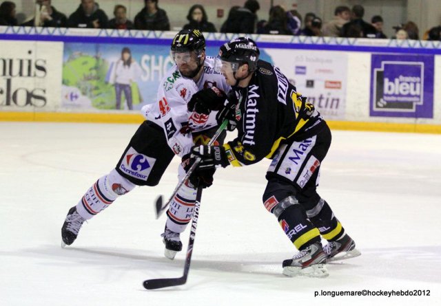 Photo hockey match Rouen - Amiens  le 06/03/2012