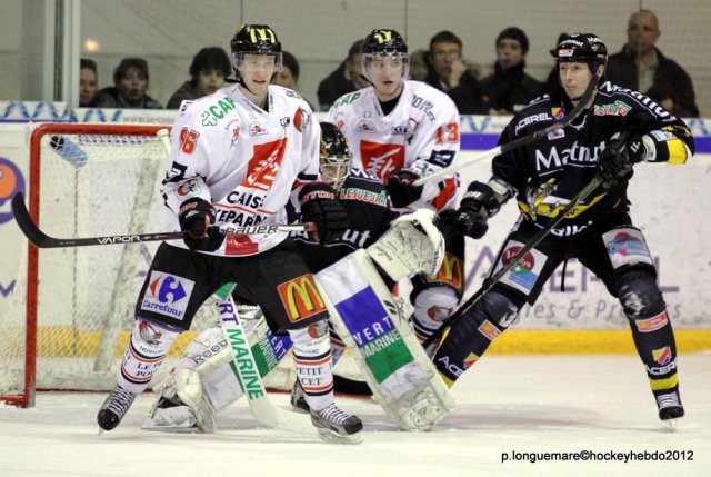 Photo hockey match Rouen - Amiens  le 06/03/2012
