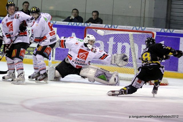 Photo hockey match Rouen - Amiens  le 06/03/2012