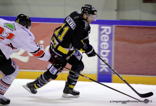 Photo hockey match Rouen - Amiens  le 06/03/2012