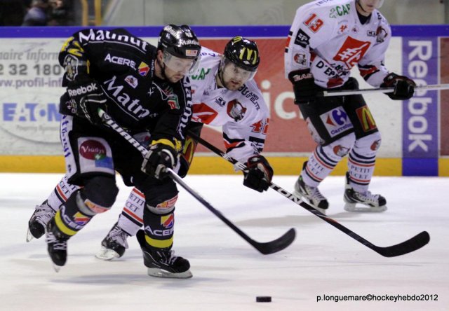 Photo hockey match Rouen - Amiens  le 06/03/2012