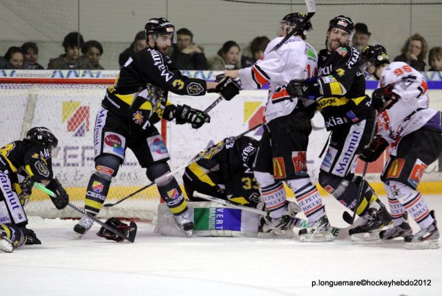 Photo hockey match Rouen - Amiens  le 06/03/2012