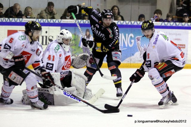 Photo hockey match Rouen - Amiens  le 06/03/2012