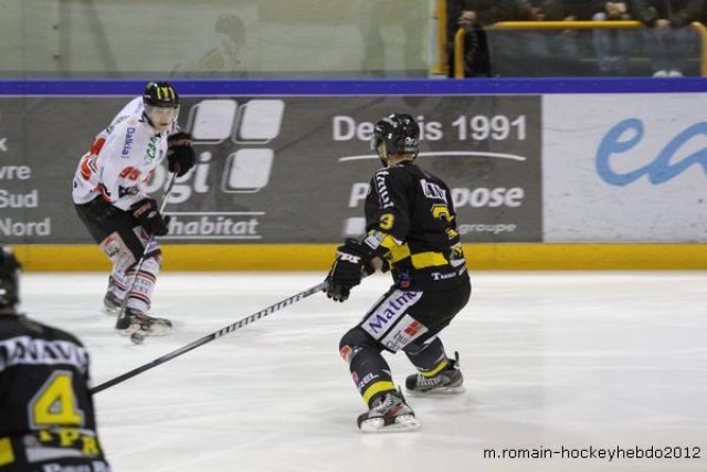 Photo hockey match Rouen - Amiens  le 06/03/2012