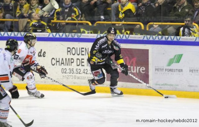 Photo hockey match Rouen - Amiens  le 06/03/2012