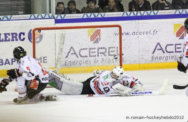 Photo hockey match Rouen - Amiens  le 06/03/2012