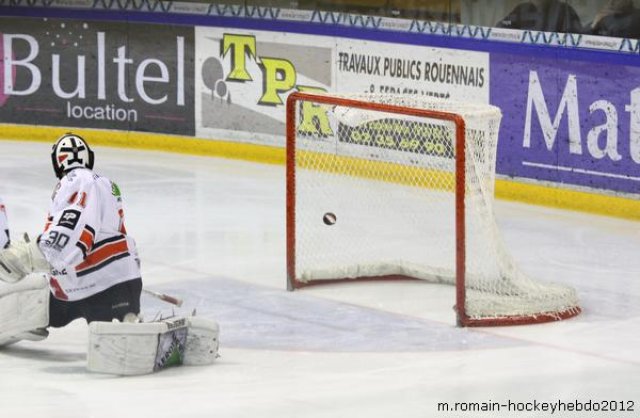 Photo hockey match Rouen - Amiens  le 06/03/2012