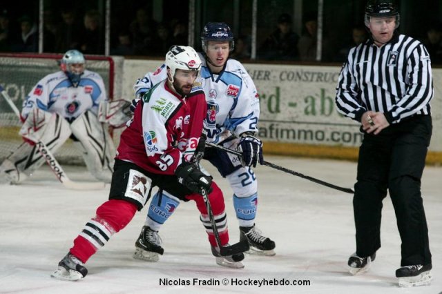 Photo hockey match Briançon  - Angers  le 07/03/2012