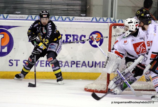 Photo hockey match Rouen - Amiens  le 07/03/2012
