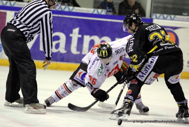 Photo hockey match Rouen - Amiens  le 07/03/2012