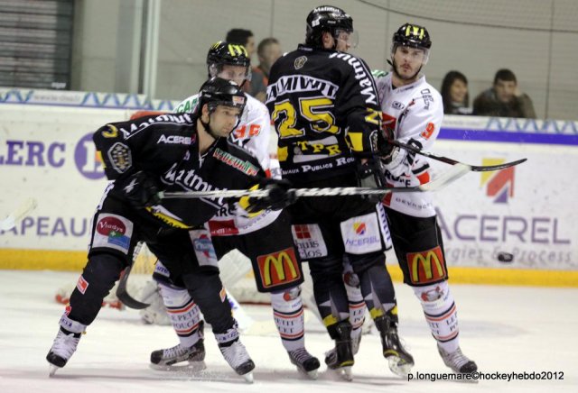 Photo hockey match Rouen - Amiens  le 07/03/2012