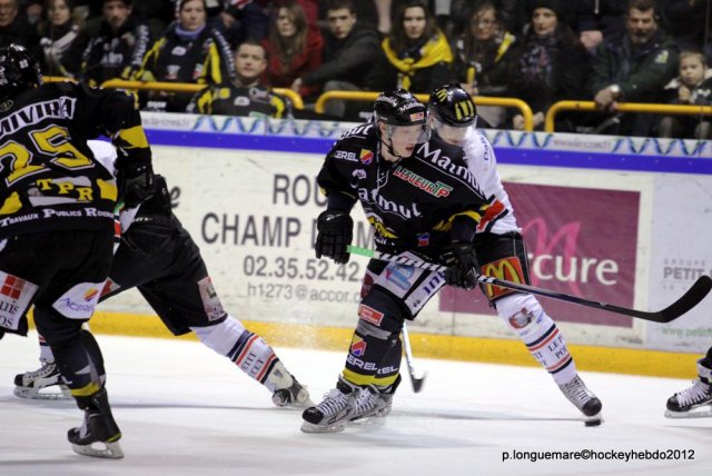 Photo hockey match Rouen - Amiens  le 07/03/2012