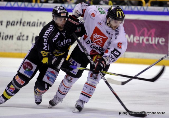 Photo hockey match Rouen - Amiens  le 07/03/2012