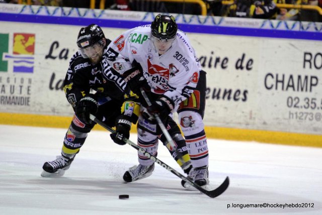 Photo hockey match Rouen - Amiens  le 07/03/2012