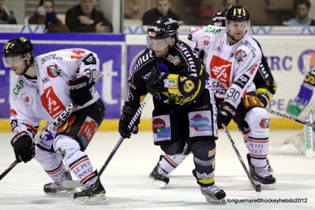 Photo hockey match Rouen - Amiens  le 07/03/2012