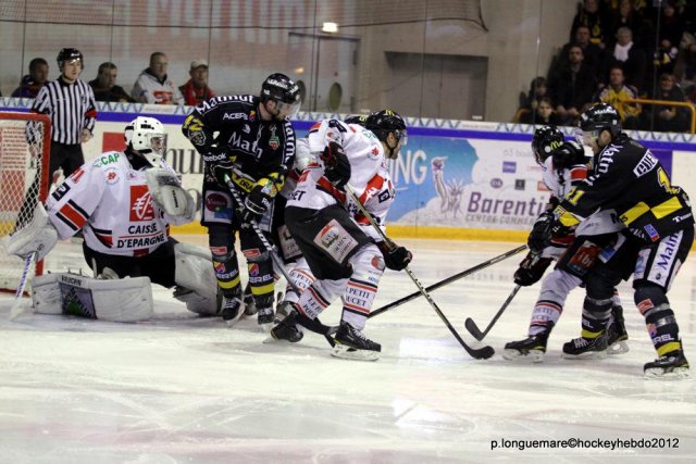 Photo hockey match Rouen - Amiens  le 07/03/2012