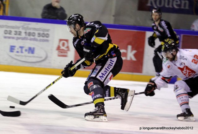 Photo hockey match Rouen - Amiens  le 07/03/2012