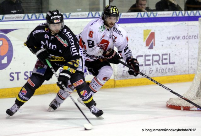 Photo hockey match Rouen - Amiens  le 07/03/2012