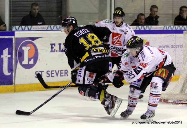 Photo hockey match Rouen - Amiens  le 07/03/2012