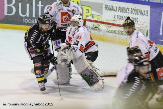 Photo hockey match Rouen - Amiens  le 07/03/2012