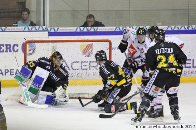 Photo hockey match Rouen - Amiens  le 07/03/2012