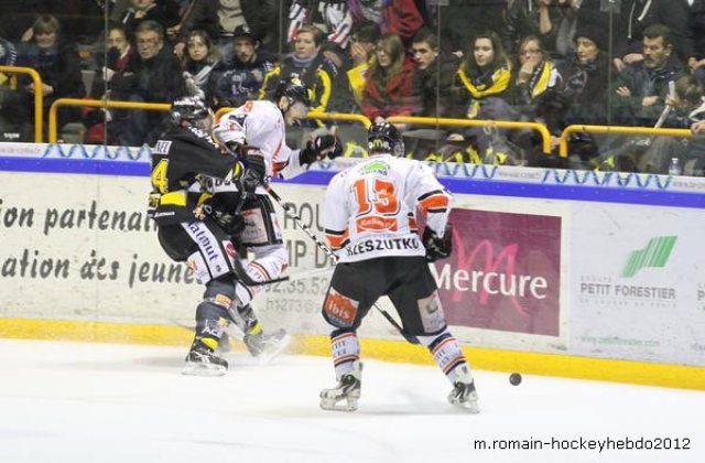 Photo hockey match Rouen - Amiens  le 07/03/2012