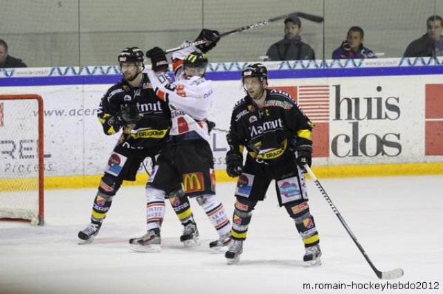 Photo hockey match Rouen - Amiens  le 07/03/2012