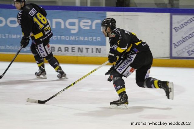 Photo hockey match Rouen - Amiens  le 07/03/2012