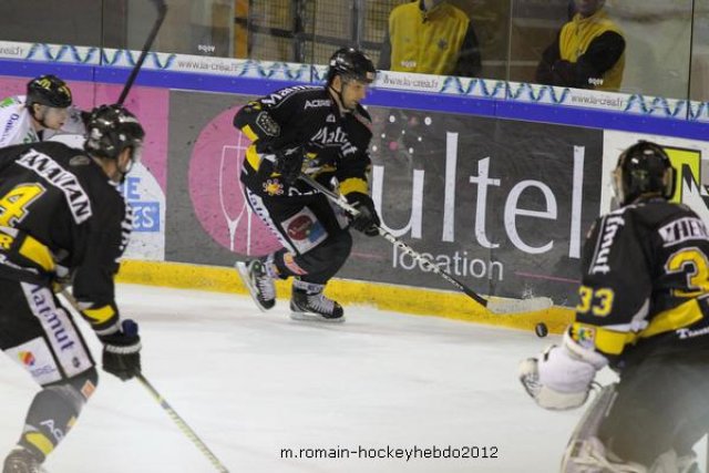 Photo hockey match Rouen - Amiens  le 07/03/2012