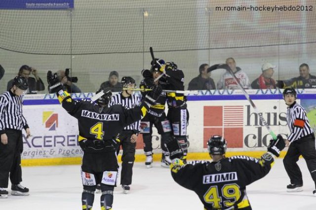 Photo hockey match Rouen - Amiens  le 07/03/2012