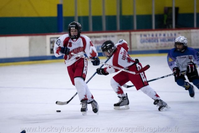 Photo hockey reportage U13 : Avignon vs Mont-Royal Outremont (Canada)