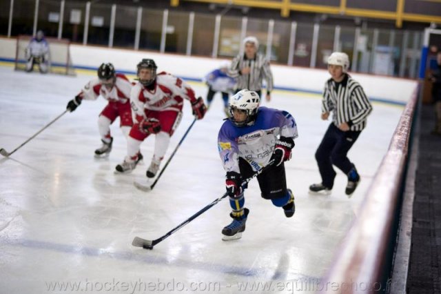Photo hockey reportage U13 : Avignon vs Mont-Royal Outremont (Canada)