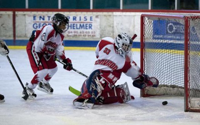 Photo hockey reportage U13 : Avignon vs Mont-Royal Outremont (Canada)