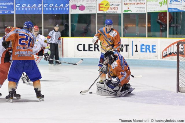 Photo hockey match Clermont-Ferrand - Amnéville le 03/03/2012
