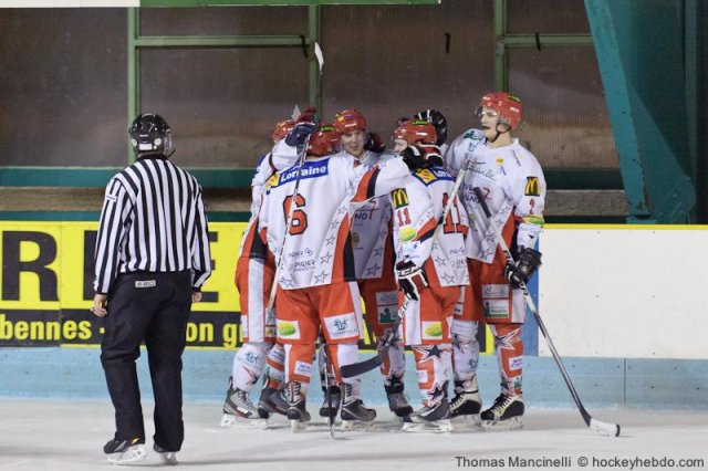 Photo hockey match Clermont-Ferrand - Amnéville le 03/03/2012