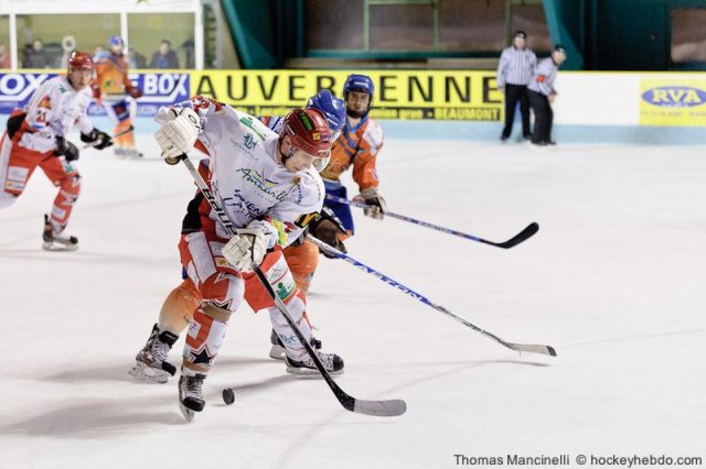 Photo hockey match Clermont-Ferrand - Amnéville le 03/03/2012