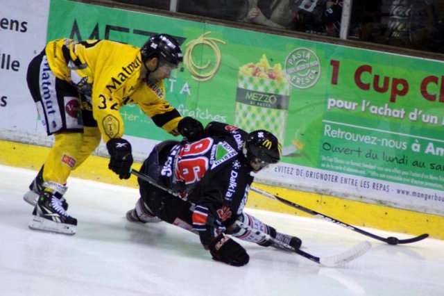 Photo hockey match Amiens  - Rouen le 09/03/2012