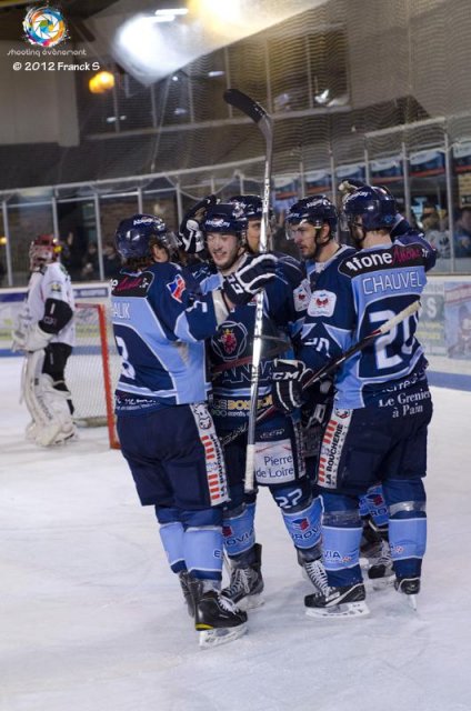 Photo hockey match Angers  - Briançon  le 10/03/2012