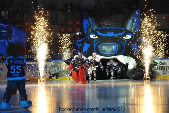 Photo hockey match Grenoble  - Dijon  le 10/03/2012
