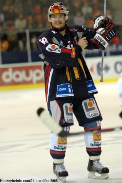 Photo hockey match Grenoble  - Rouen le 25/10/2008
