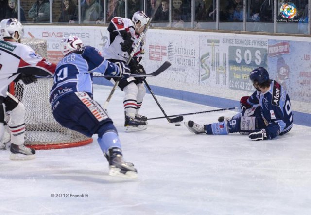 Photo hockey match Angers  - Briançon  le 10/03/2012