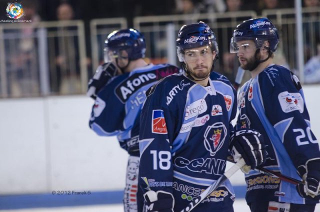 Photo hockey match Angers  - Briançon  le 10/03/2012