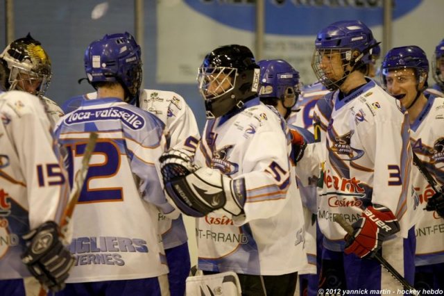 Photo hockey match Amnéville - Clermont-Ferrand le 10/03/2012