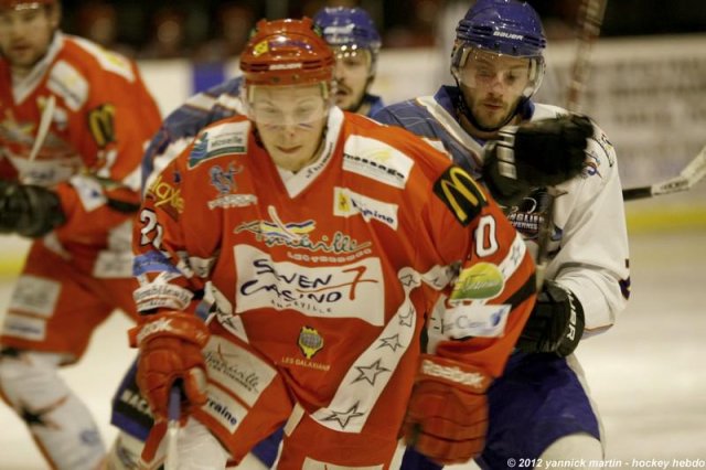 Photo hockey match Amnéville - Clermont-Ferrand le 10/03/2012