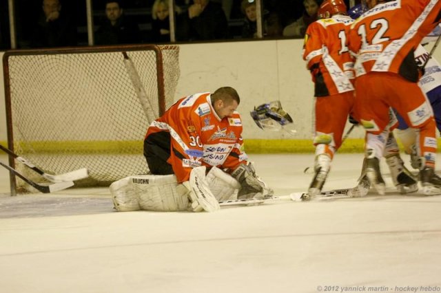 Photo hockey match Amnéville - Clermont-Ferrand le 10/03/2012