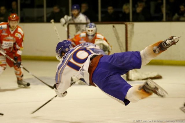 Photo hockey match Amnéville - Clermont-Ferrand le 10/03/2012